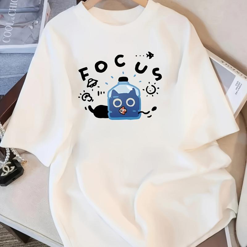 

Color Block Neck Trim T-shirt - Casual Unique Fashionable Versatile Style XXL серый