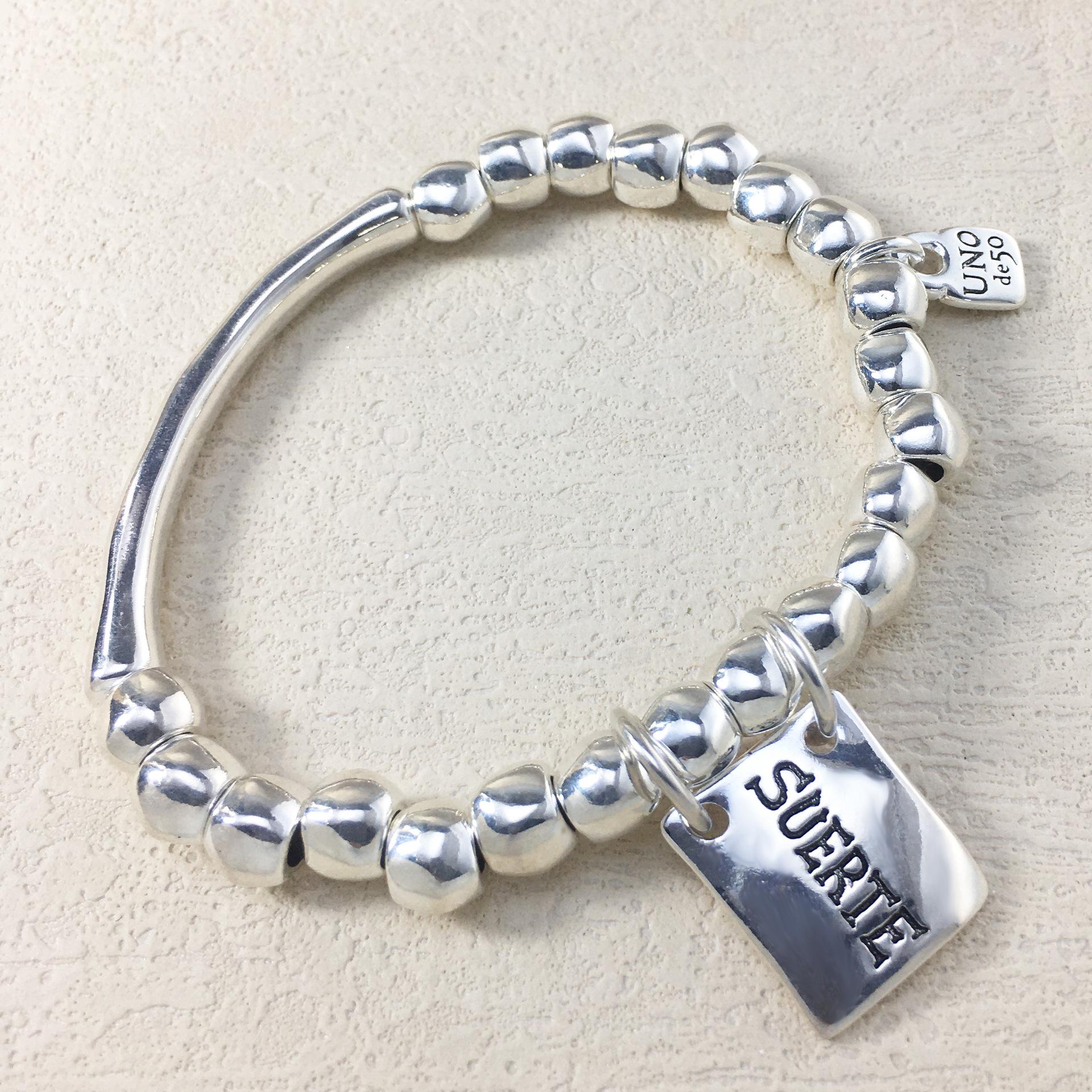 2024 UNOde50 Spain Bestseller: Women s Exquisite Nameplate Bracelet - Romantic Fashion Jewelry Gift