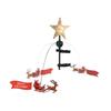 Christmas Star Golden Polypropylene 22 X 8 X 51 CM