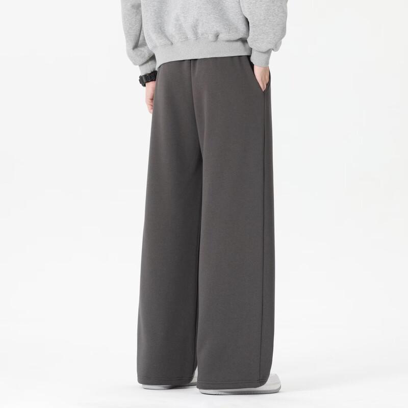 Herren Freizeithose aus Strick mit geradem Bein