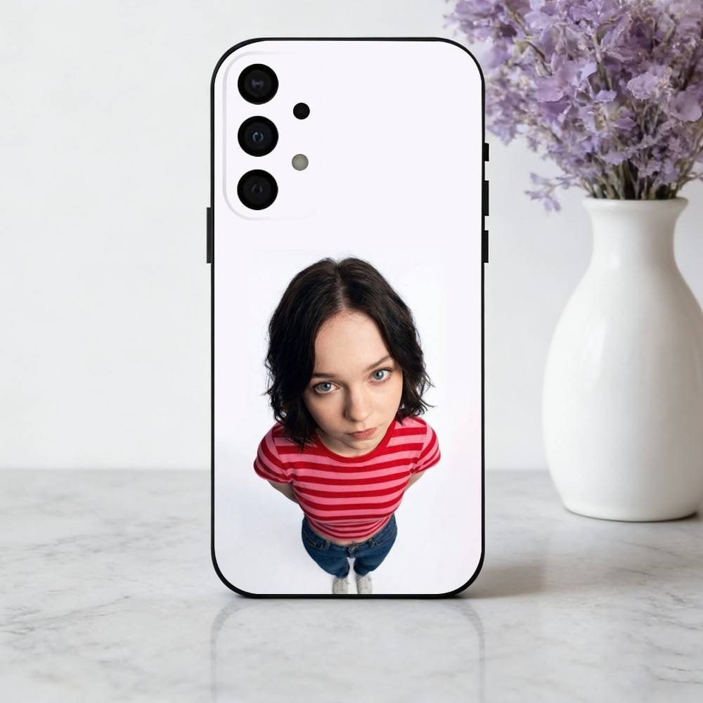 vibrant E-Emma M-Myers Actress Phone Case For Samsung Galaxy A73,A72,A71,A70,A53,A52,A51,Soft Silicone Black Cover