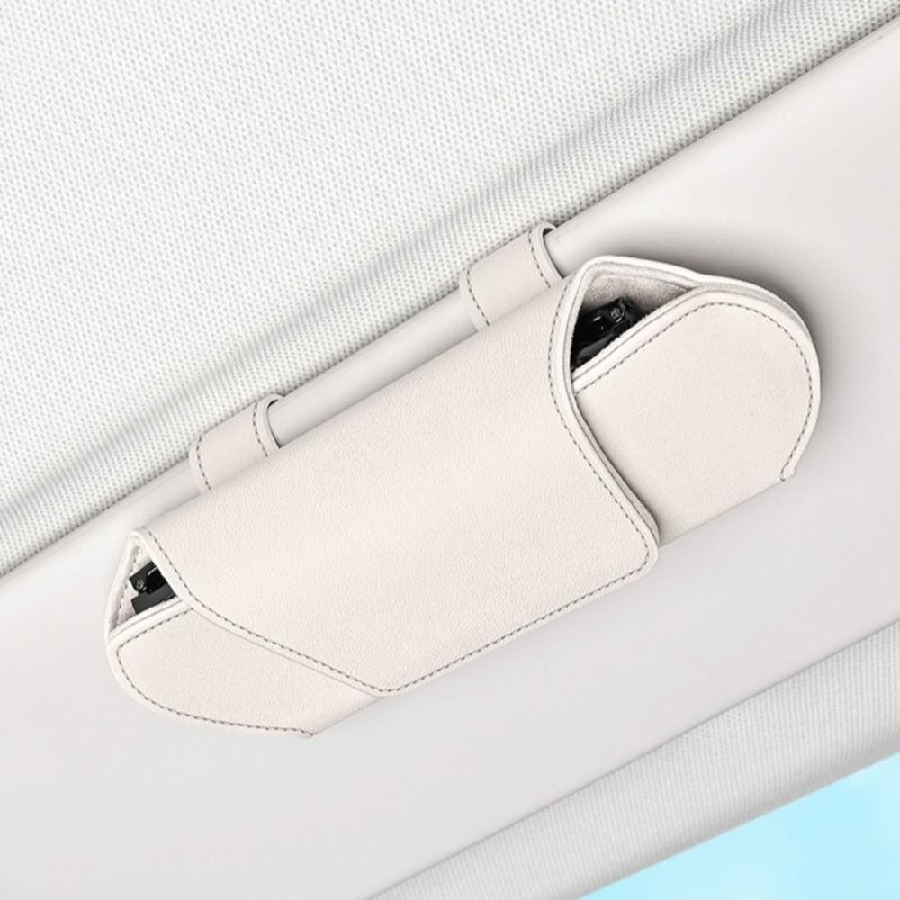 High-end Magnetic Suction Car Glasses Case Premium Auto Sunglasses Organizer  Vehicle