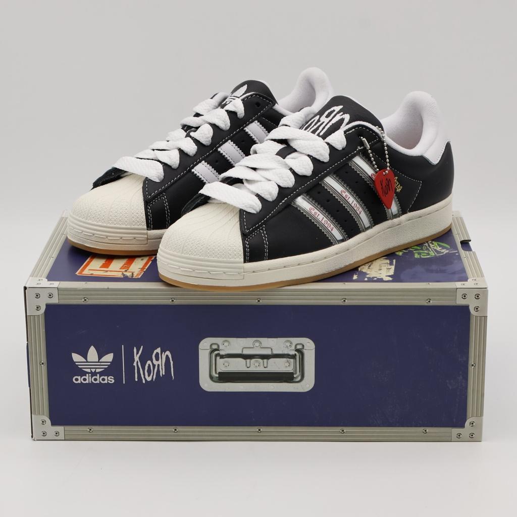 IH1313 Korn adidas Originals Superstar Negro Básico Blanco Escarlata Mejor (de los hombres)