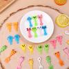 Cartoon Animal Fruit Fork Cupcake Decoration Food Bento Decoration Color Style Toothpicks Accessories Dessert Tools
