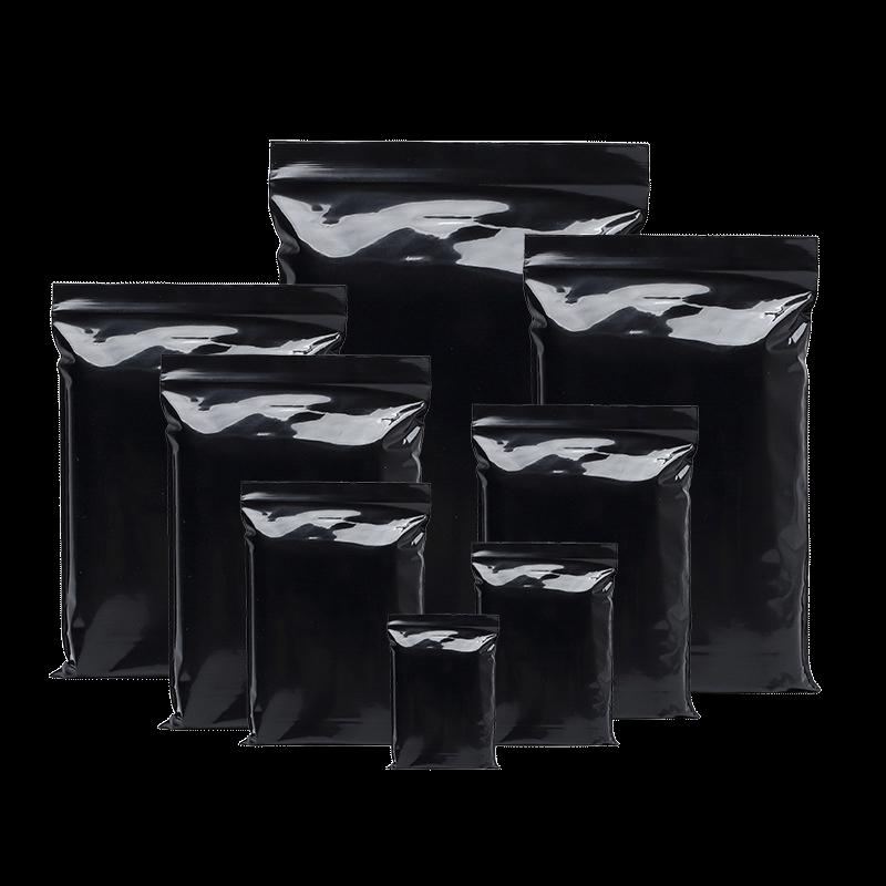 Black PE Self-Sealing Bags