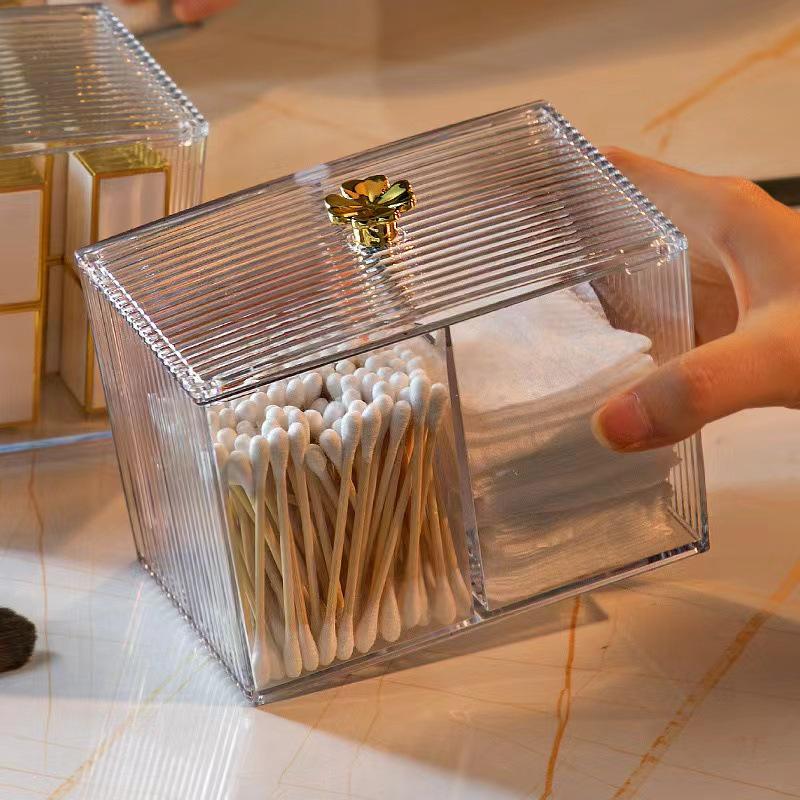 Clover Multi-Purpose Cotton Swab and Jewelry Desktop Organizer