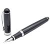 Jinhao 750 Black Bright Advanced Executive Fountain Pen with Gullor Silver