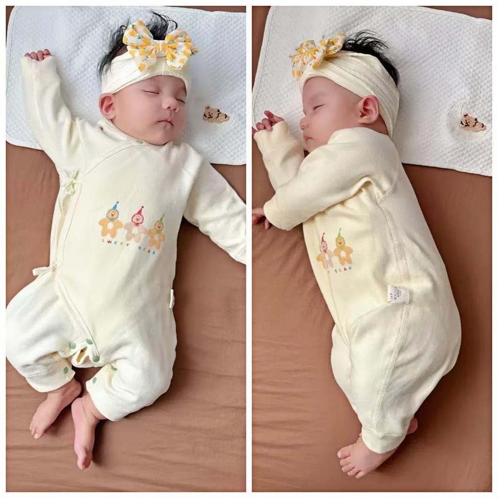 Baby Clothes for Girls and Autumn and Newborn Long for Girls and Birth Birth Bear 59 [YIN OON] Boys, Winter, Clothes, Underwear, Pajamas, Rompers,