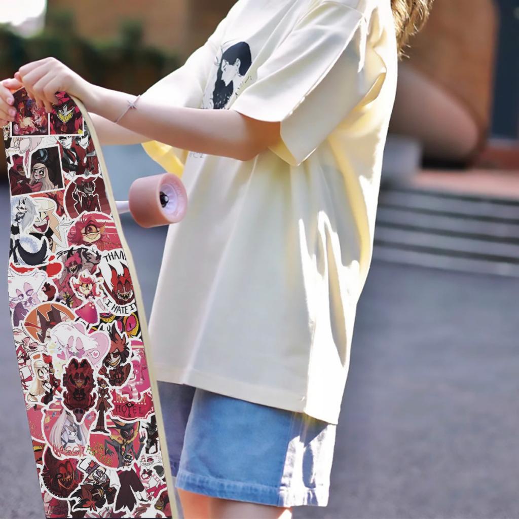 50pcs Suitcase Stickers Scooter Computer Tablet Cartoon Decoration