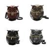 Crossborder Trend Pu Womens Shoulder Bag With Owl Embossed Box Design For Daily Use