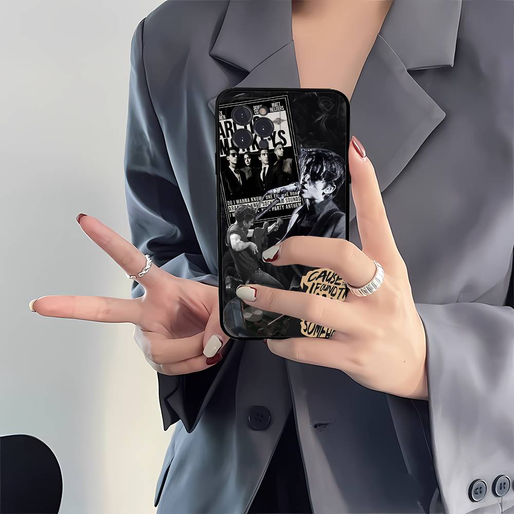 Singer A-Arctic M-Monkeys Phone Case For IPhone 17 16 15 Plus X 14 11 12 13 Mini Pro Max Mobile Case