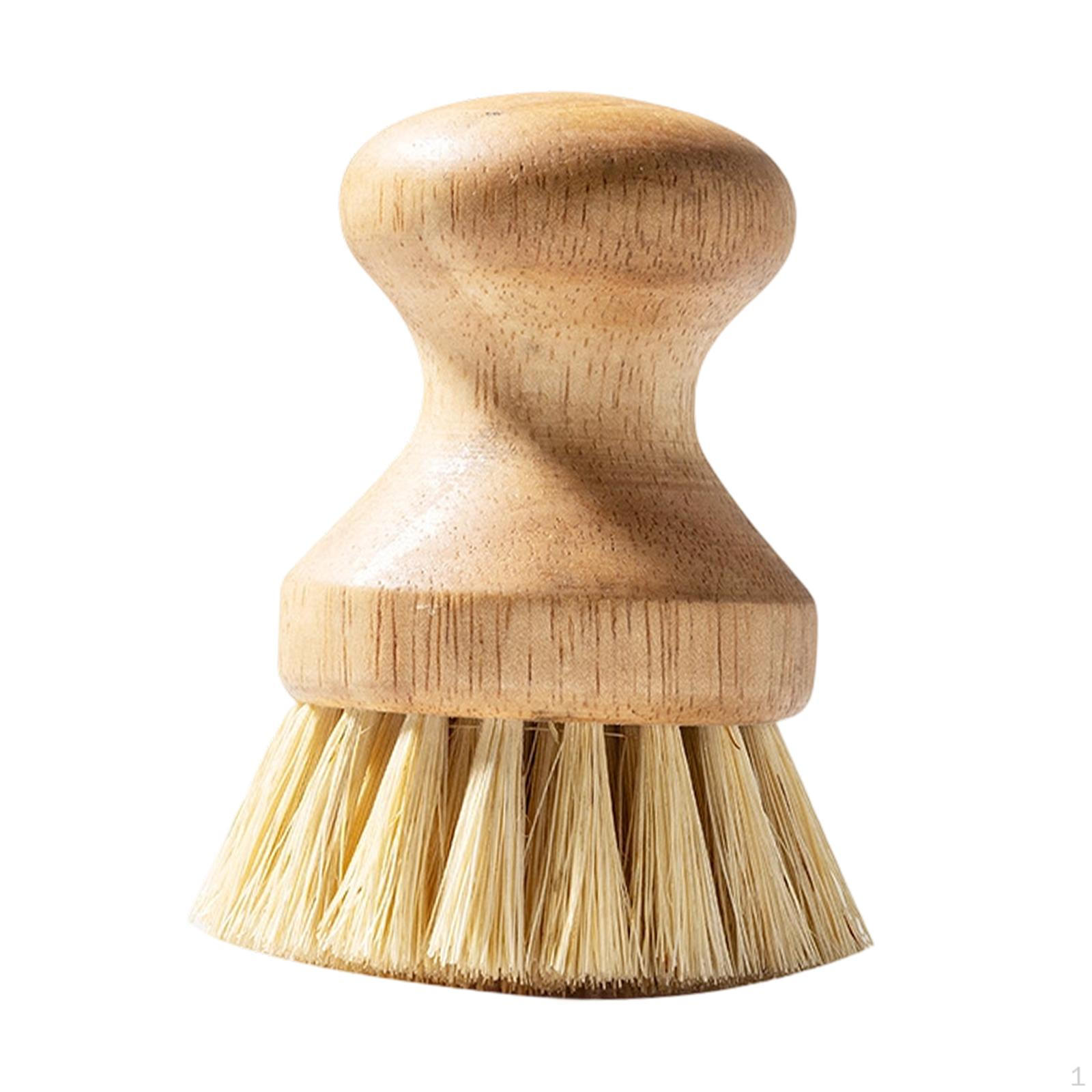 

Dish Scrubber Cleaning Tool Supplies Home Kitchen Utensils Brush Scrub for Pans Sisal Bristles