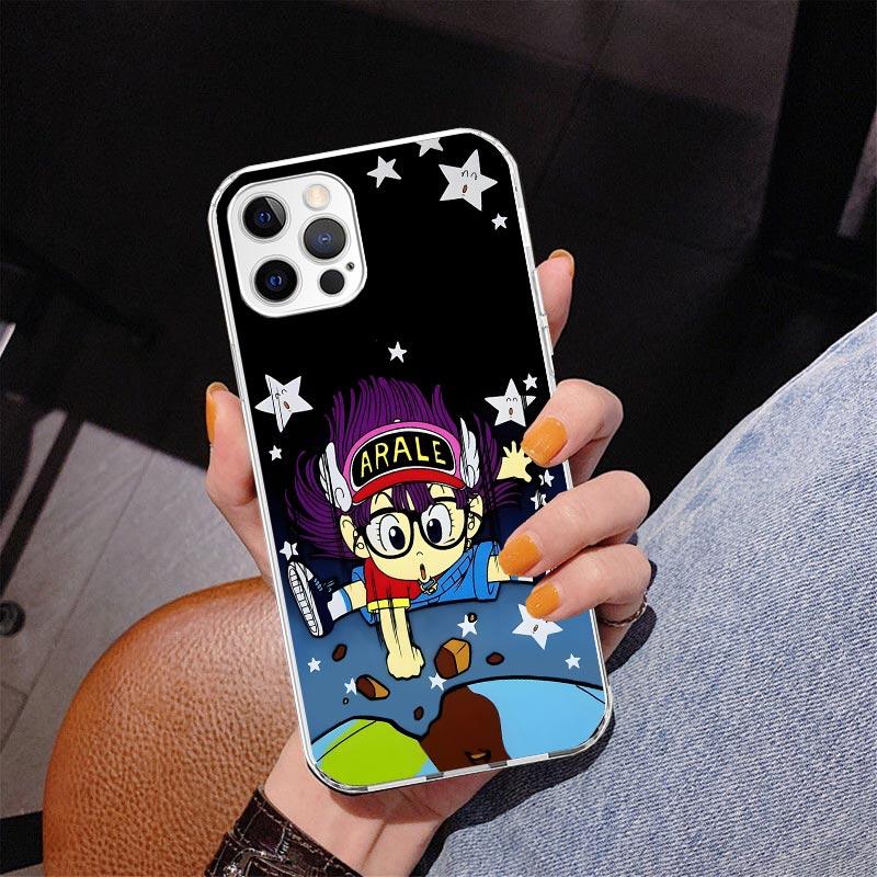 Arale Dr Slump Phone Case For iPhone 17 Air 16 Pro Max 16E 15 + 14 Plus 11 12 13 Mini 7 8 SE Gift Print Cover Fundas