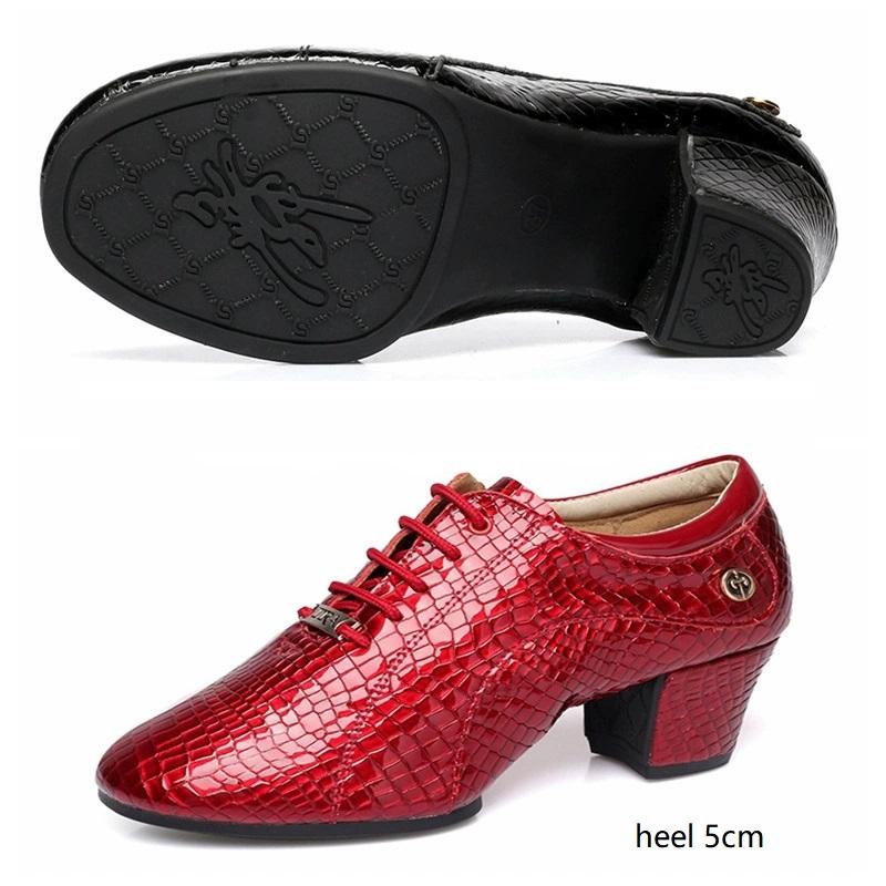 Scarpe Sportive da Donna in Pelle Suola Morbida Scarpe Quadrate per Adulti da Donna Pelle Moderne Scarpe da Danza Latina Sneaker da Sala da Ballo