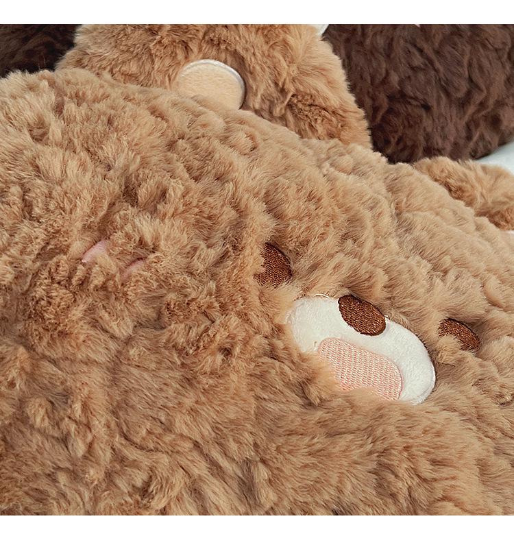 Rechargeable Plush Hot Water Bottle - Explosion-Proof Hand Warmer, 2024 Style Electric Bed Warmer.