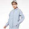 adidas Street Windbreaker Hoodie Jacke Damen Oberbekleidung Hellblau GP0669