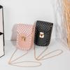 Polka dot flower material mobile phone bag womn g mobile phone bag women's bag fashionable versatile chain messenger bag