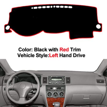Car Auto Dashboard Cover Dashmat Pad Carpet Dash Mat Cushion For Toyota Corolla Altis Runx Allex 2002 2003 2004 2005 2006 2007