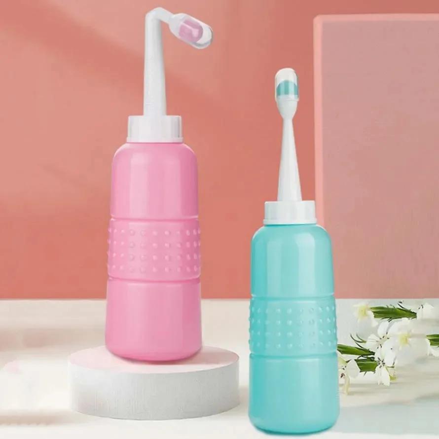 500ML New Portable Bidet Spray Handheld Travel Bidet For Pregnant Women Baby Cleansing Water Washer Bottle