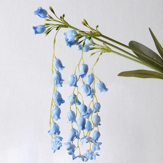 42,5" Langer Maiglöckchen-Stiel Künstliche Hängende Maiglöckchen-Blumen-Girlande für Hohe Vase Hochzeitsveranstaltung Veranda Gartenraum Hintergrunddekoration