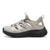Li Ning Zhi Feng V2 Soft Rebound Casual Running Shoes Women Sneakers Gravel-White Gray ARSW122-1