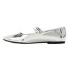 Steve Madden Womens/Ladies Alisah Mirrored Ballet Flats