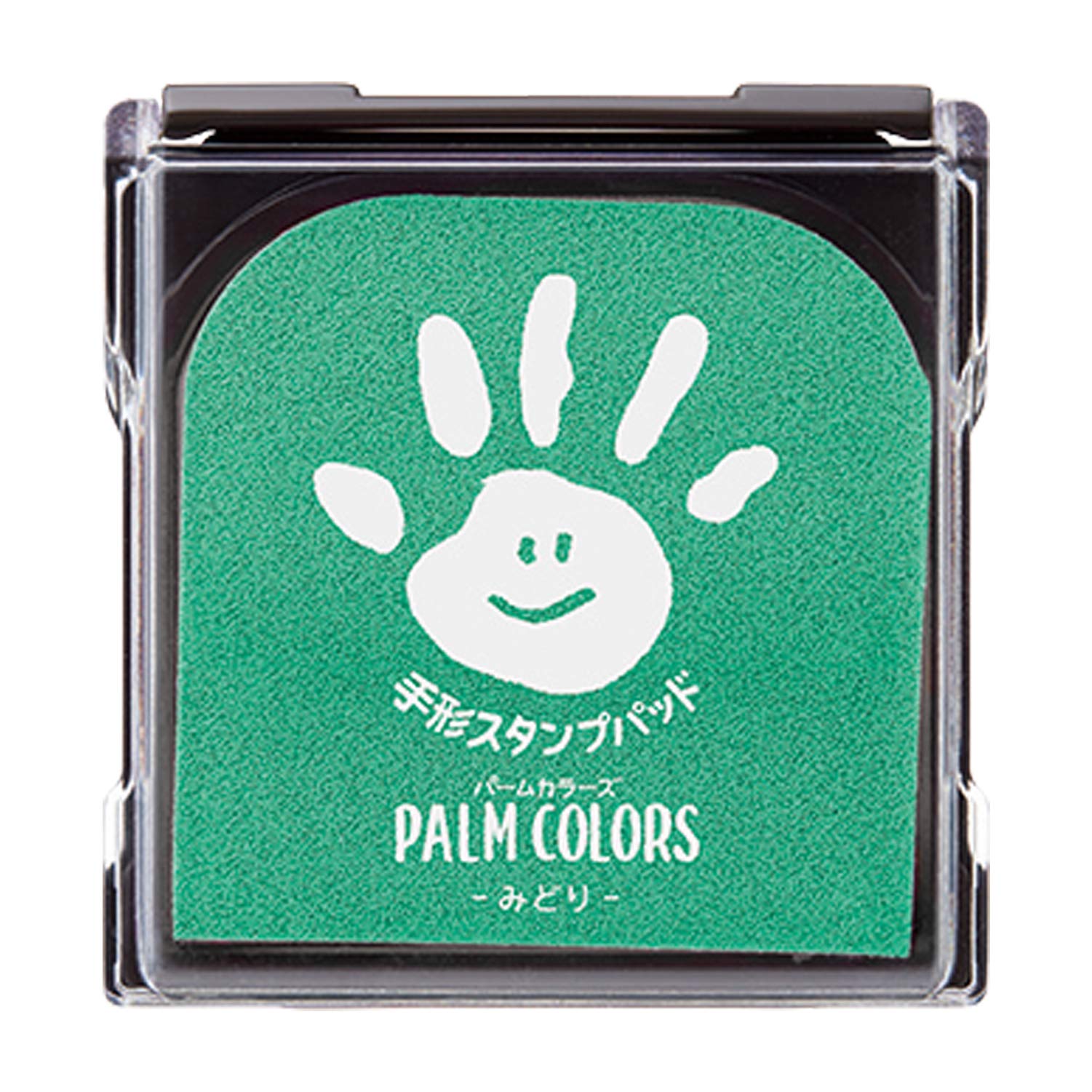 Shachihata PalmColors Handprint Stamp Pad HPS-A H-G Green