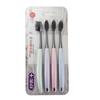 Shuke Carbon Silk Deep Clean Toothbrush (4-Pack)