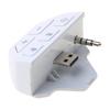 3,5-mm-Stereo-Headset-Adapter, Kopfhörer-Konverter, Sound-Enhancer für einen Controller