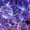 10pcs Luminous Balloon Thickened Explosion Proof Reusable Clear Light Up Balloon for Party Wedding 36 Inch
