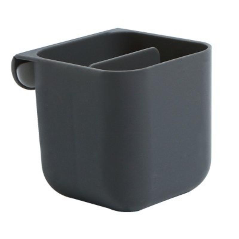 1Pack Desk Pen Holders, Clip-On Pencil Storage Containers, Adhesive Office Supplies Accessory, Pp Plastic Desk Organizer Set