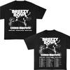 Hip Pop Chris Brown Breezy Bowl XX Concert Tour Cotton TShirt Vintage Short Sleeve Round Neck Print Casual Style for Women Men