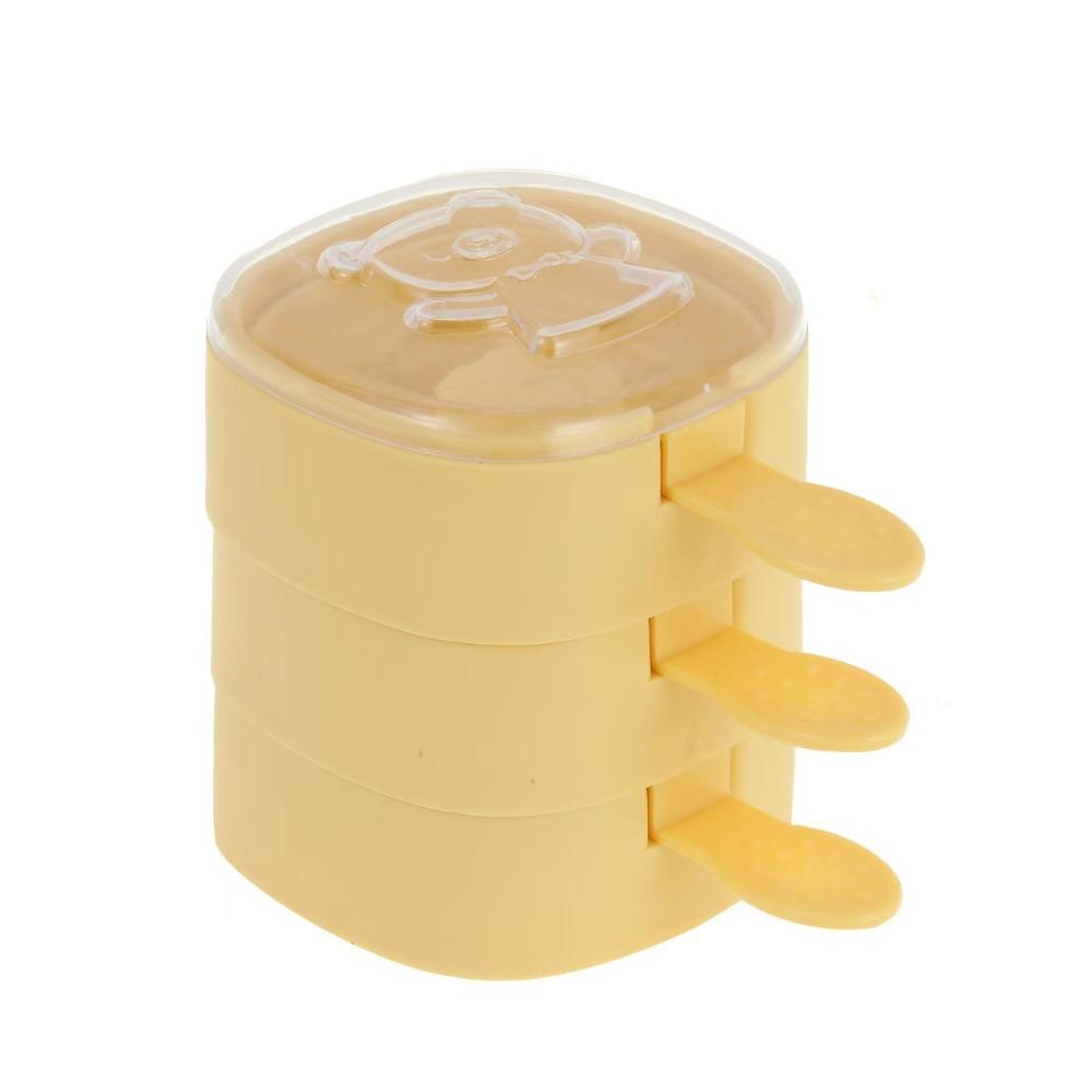1/2/3PCS New Food Grade Ice Cream Mold With Lid Cartoon Ice Pop Maker Easy Release Portable Popsicle Molds Summer