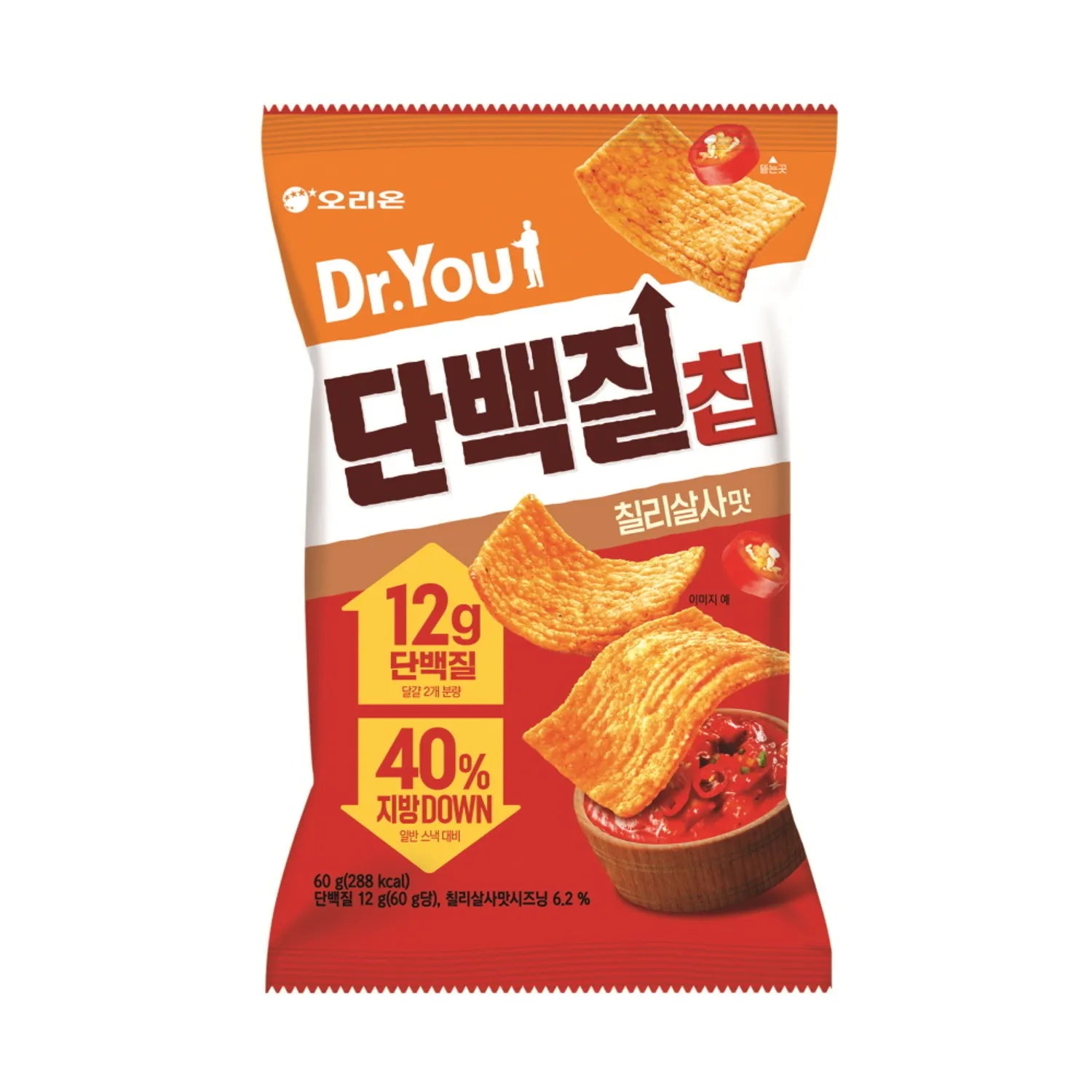 Orion Dr.You Protein Chip #Chili Salsa 60g 60g