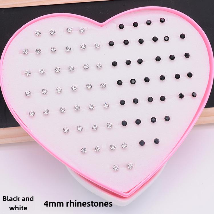 

Комплект из серег из смолы Temperament Love для женщин