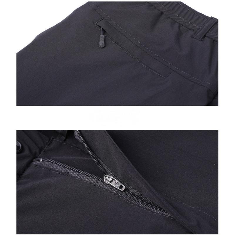 Summer Thin Casual Elastic Trousers For Middle-aged And Elderly People New Ice Silk Elastic Waist Loose Sports Pants Large Size