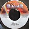 7inch Record SPRAGGA BENZ - Elum   CMSPD1101 Call Me $ham$ Jamaica Reggae, Ska & Dub Used