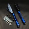 CNC ALUMINUM custom motorcycle rearview Side mirrors 8mm 10mm For KAWASAKI z750 NINJA250 HONDA R1 R6 FZ6 SUZUKI YAMAHA