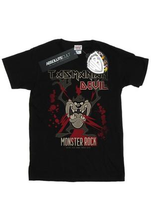 Womens/Ladies Tasmanian Devil Monster Rock Cotton Boyfriend T-Shirt