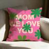 Mother's Day Pillow Case Pillowcase, Double-sided Printed, Sofa Cushion, Bedroom Headboard Pillow