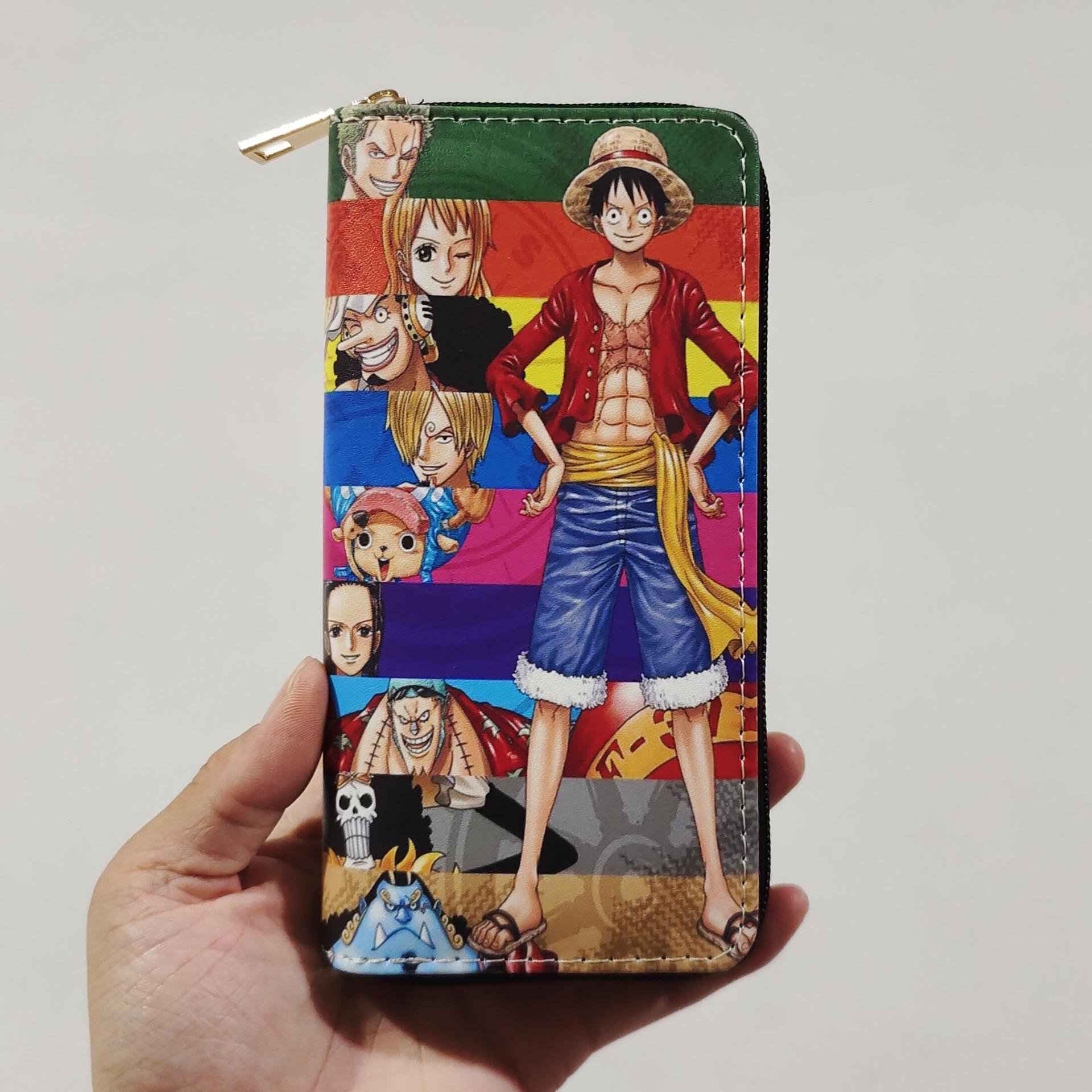 

Персонажі мультфільму ONE PIECE Гаманець з довгим замком Гаманець Гаманець Клатч Зараз