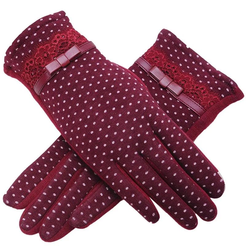 New Style Touch Screen Gloves for Women Outdoor Sports Biking and Driving Warm Gloves Without Velvet Winter Gloves