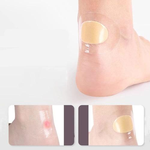 TIYEP Anti-Shoe Blister Tape, Foot Protection Pads, Blister Protection, Heel and Toe Bandages, Prevents Blisters, Pain Relief, Anti-Slip, Foot Protect
