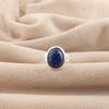 Natural Lapis Lazuli Gemstone 925 Sterling Silver Designer Ring For Women  Handmade Jewelry RR-80-26