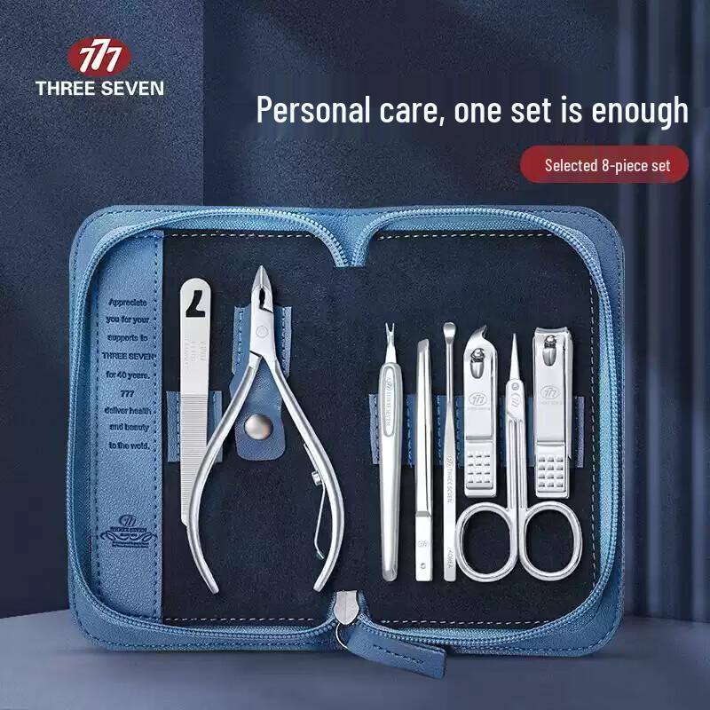 THREE SEVEN Business Series TSG-1528 8-Piece Nail Tool Set