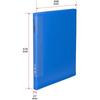 Kokuyo File Clear File Wave Cut Fixed B4 Vertical La-T574B