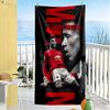 Manchester Personalized Name Beach Towel Soft Durable Quick-Dry