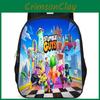 Stylish Stumble Guys Game Print Backpack Durable Oxford Cloth School Bag For Kids