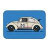 Classic Racing Car Herbie 53 Doormat Anti-Slip Entrance Kitchen Bathroom Door Floor Mats Garden Rug Carpet Footpad