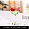 Hand-painted Champagne Wine Glasses Colored Tall Glass Cup Crystal Glass Red Wine Cup Home High-end Cocktail Beer Goblet Glasses